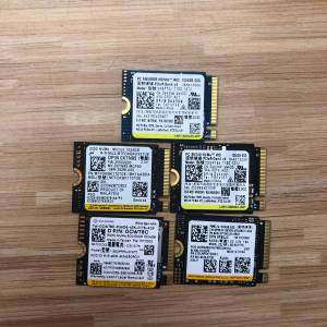 (大量) 1TB NVMe SSD (2230) (GEN4) (全新DELL機拆出) (有需要可加送 2230轉2280支架)
