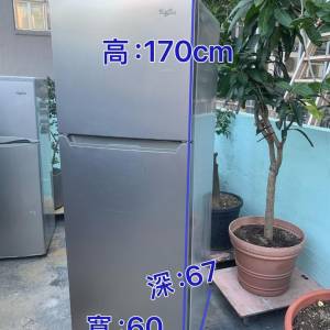Whirlpool 惠而浦 大容量 雙門 雪櫃