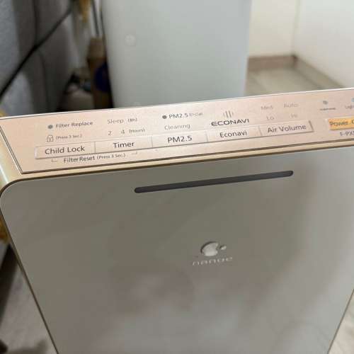 Panasonic 樂聲 F-PXM55H nanoe&reg;納米離子空氣清新機 八成新
