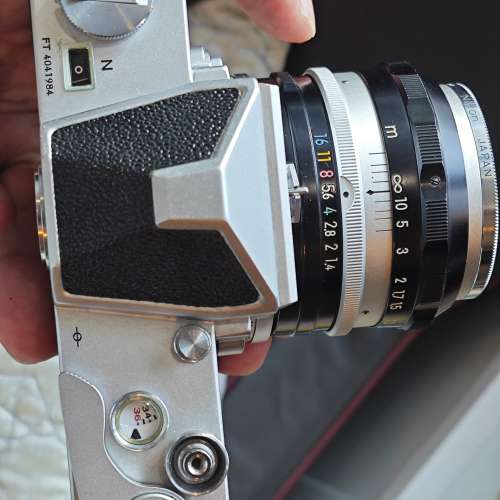 Nikon Nikomat FTN + 50mm f1.4 nikkormat