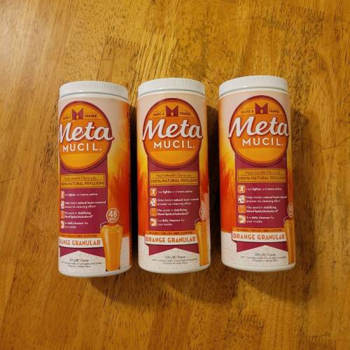 Meta Mucil纖維橙粉