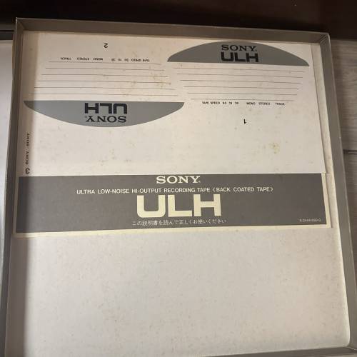 出售Sony 開卷帶一盒，內外新淨，有意請pm我，謝謝