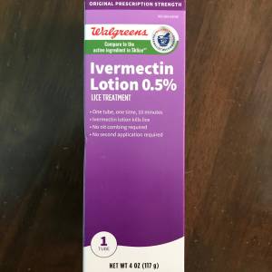 美國牌子 Walgreens Ivermectin Lotion 0.5% Shampoo 頭皮 Soolantra 洗頭水 舒利...