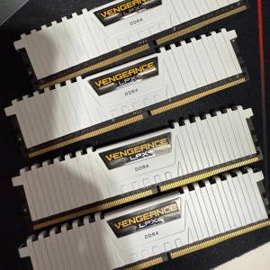 99% New Cosair Vengeance 4條 8 GB 3200mhz Ram (DDR4)