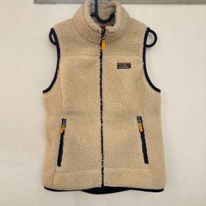 L.L.Bean 女裝搖粒米白色色背心外套 Size S/M Regular