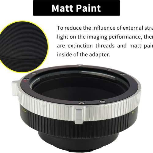 XPIMAGE Mamiya 645 (M645) Mount Lens ToCanon EOS (EF, EF-S) Mount SLR Camera