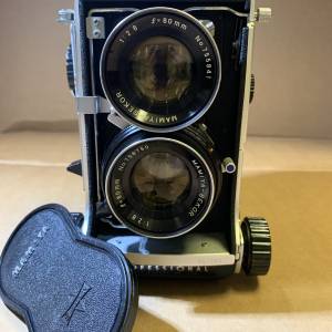 Manila C 220 body with 80mm f/2.8 SEIKO lens