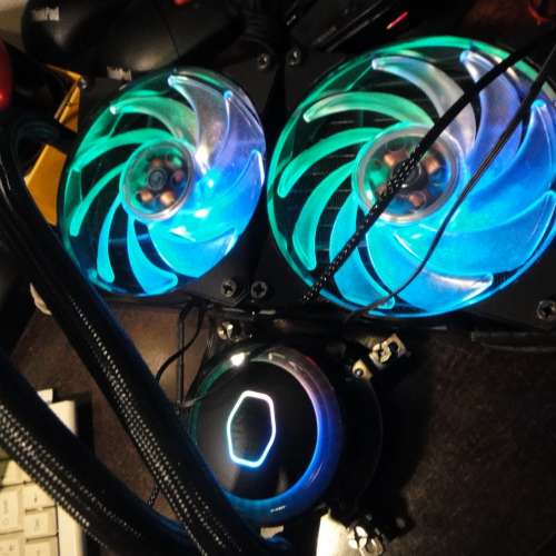MasterLiquid ML240R RGB 雙風扇 水冷