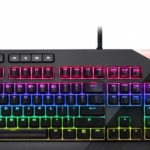 真係面交  華碩 rog strix flare紅軸靜機械鍵盤…
電競入門大鍵盤鍵盤