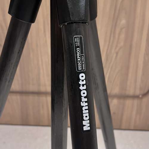 Manfrotto 055cxpro3 碳纖維三腳架 + MHXPRO-BHQ6雲台 波頭
