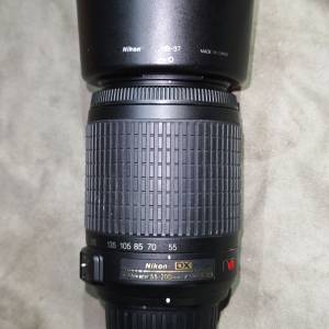 nikon 55-200 G VR AFS 55mm 200mm 尼康  F 55 200 起霧鏡