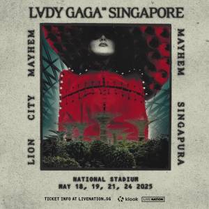 原價出Lady Gaga新加坡演唱會5月21日門票一張