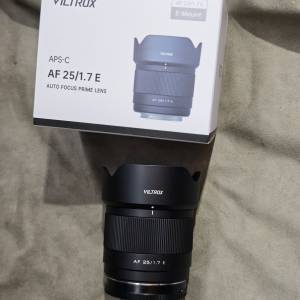 Viltrox 25/1.7 唯卓士 AF 25mm F1.7 APSC Sony E 索尼  25 輕巧大光圈的平價人文鏡