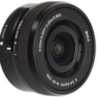 Black Sony OSS zoom SELP1650 f3.5-5.6 APSC E mount not FF A7, Nikon, Canon kit