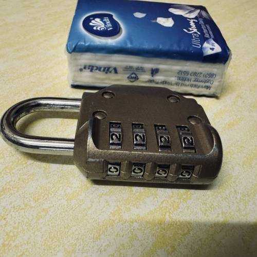 四位密碼鎖頭 可重設 4-digit password lock  resettable