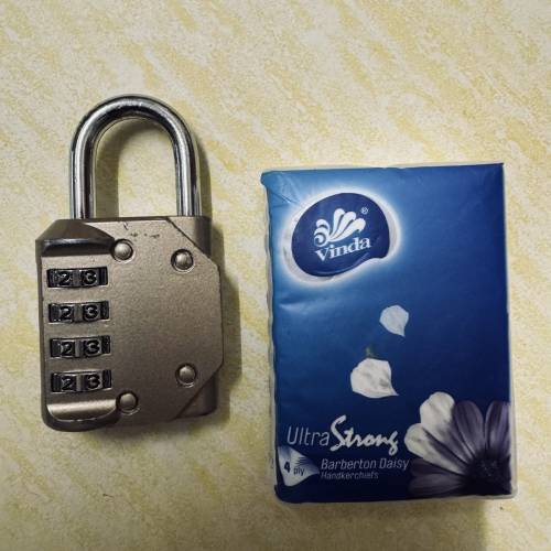 四位密碼鎖頭 可重設 4-digit password lock  resettable