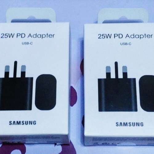 全新原裝快充火牛 Samsung 25W Type-C插口 盒裝 不帶充電線（門市價$150 現貨每套)