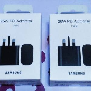 全新原裝快充火牛 Samsung 25W Type-C插口 盒裝 不帶充電線（門市價$150 現貨每套)