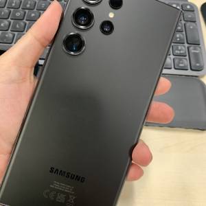 「極新」演唱會神器官 S23 Ultra 256GB + 8GB 黑色 送貨原價$628 UAG Monarch Pro手...