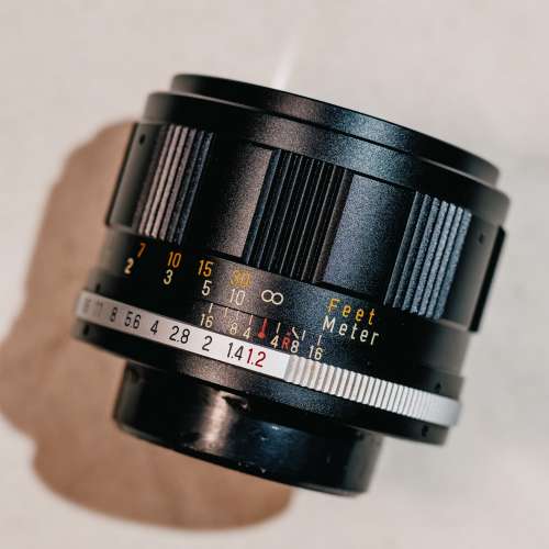罕有 Yashinon 55mm F1.2 M42最大光圈鏡頭