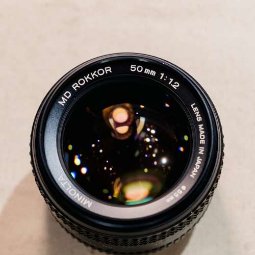 Minolta MD 50mm F1.2 早期型
