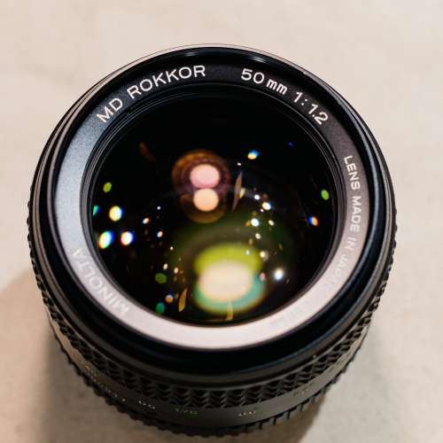 Minolta MD 50mm F1.2 早期型