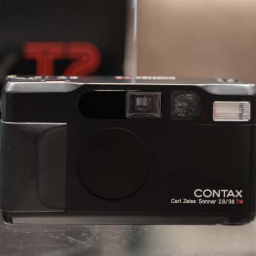 Contax T2 Film Camera Black #227663