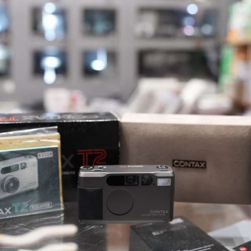 Contax T2 Film Camera Black Titanium #84311