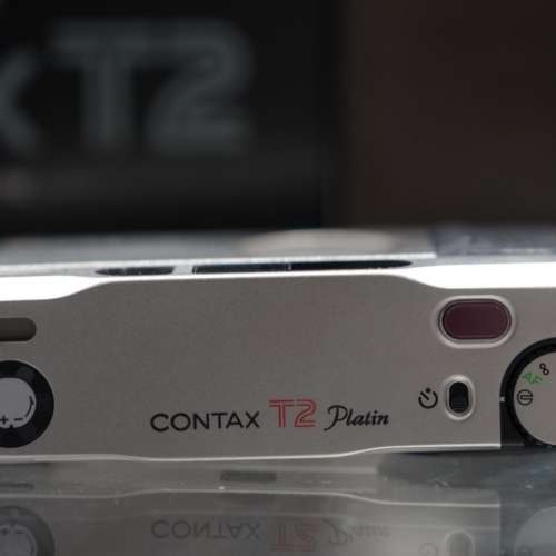 Contax T2 Film Camera Platinum #00880