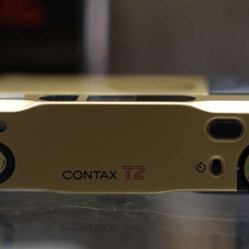 Contax T2 Film Camera Titamium Gold #086069