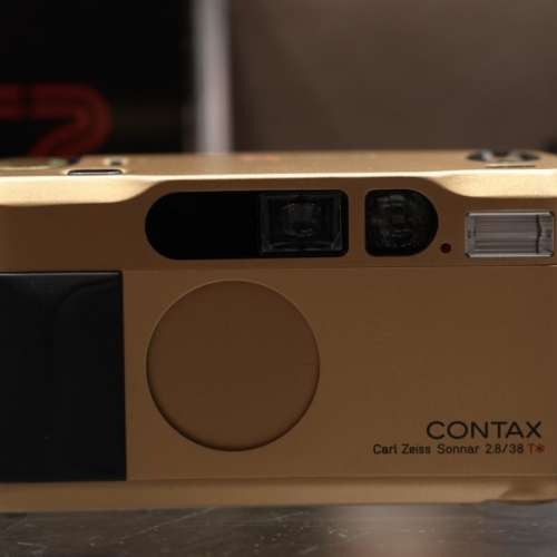 Contax T2 Film Camera Titamium Gold #086069