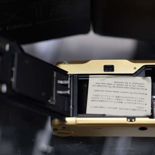 Contax T2 Film Camera Champagne #100240