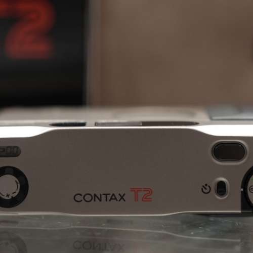 Contax T2 Film Camera Champagne #100240
