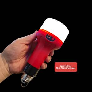 LED Light Bulb (15w) Torch 🔦. Rechargeable via USB-C 燈泡+電筒.2合1