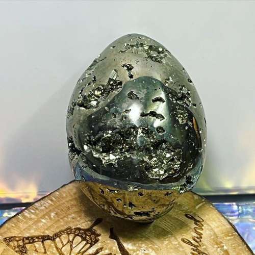 (不設面交)秘魯黃鐵礦蛋 Peru Pyrite Egg