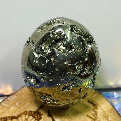 (不設面交)秘魯黃鐵礦蛋 Peru Pyrite Egg