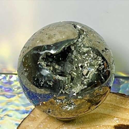 (不設面交)秘魯黃鐵礦球 Peru Pyrite Ball
