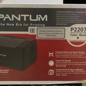 [全新未開封] PANTUM p2207碳粉黑白鐳射打印機（送碳粉）