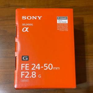 琴日買 sony 24-50mm f2.8 G 行貨 全新 fe 2450 24-50 2.8