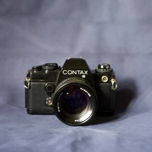 Contax 139 quartz & contax planar 1.4/50 aej