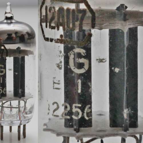 Tung-Sol 12AU7A   1950-60年美國制造,音色完美,非常靚聲