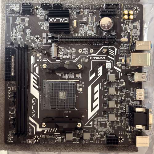 二手 GALAX A520M-H A520 DDR4 AM4 MATX MB