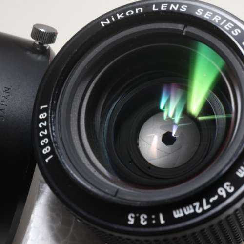 Nikon 36-72mm恆定光圈3.5 E系列(AIS) 極高質素廣角至中距離Zoom，A7 Nikon機最啱