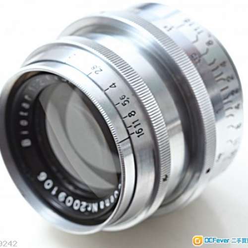Zeiss Biotar 5.8cm f/2.0 戰前無膜白玻璃 (Exa)   A7專用