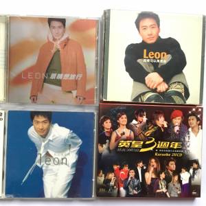 CD Sony Leon 黎明 我這樣愛你 眼睛想旅行 如果可以再見你 VCD EEG 英皇 陳奕迅 謝...