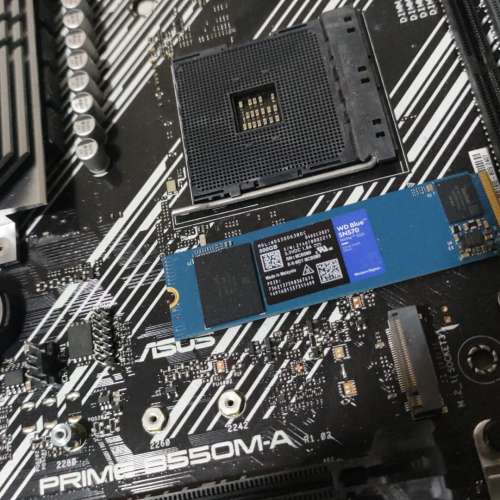 ASUS PRIME B550M-AMicro ATX主機板 ((正版Window10Pro啟動碼)) Socket AM4