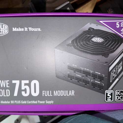 Cooler Master MWE Gold 750全模組