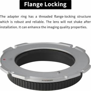 XPIMAGE Pentax K (PK) Mount SLR Lens To Arri LPL (Large Positive Lock) Mount