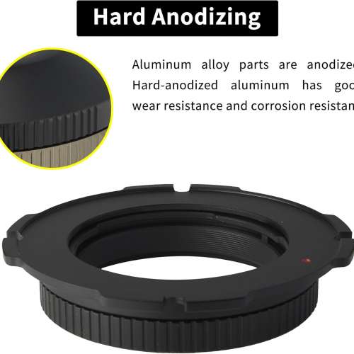 XPIMAGE Contax/Yashica (CY) SLR Lens  To Arri LPL (Large Positive Lock) Mount