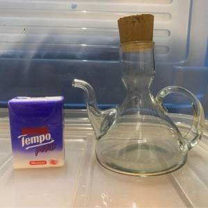 有耳玻璃壺 ( 全新 ) Eared glass jug (new)